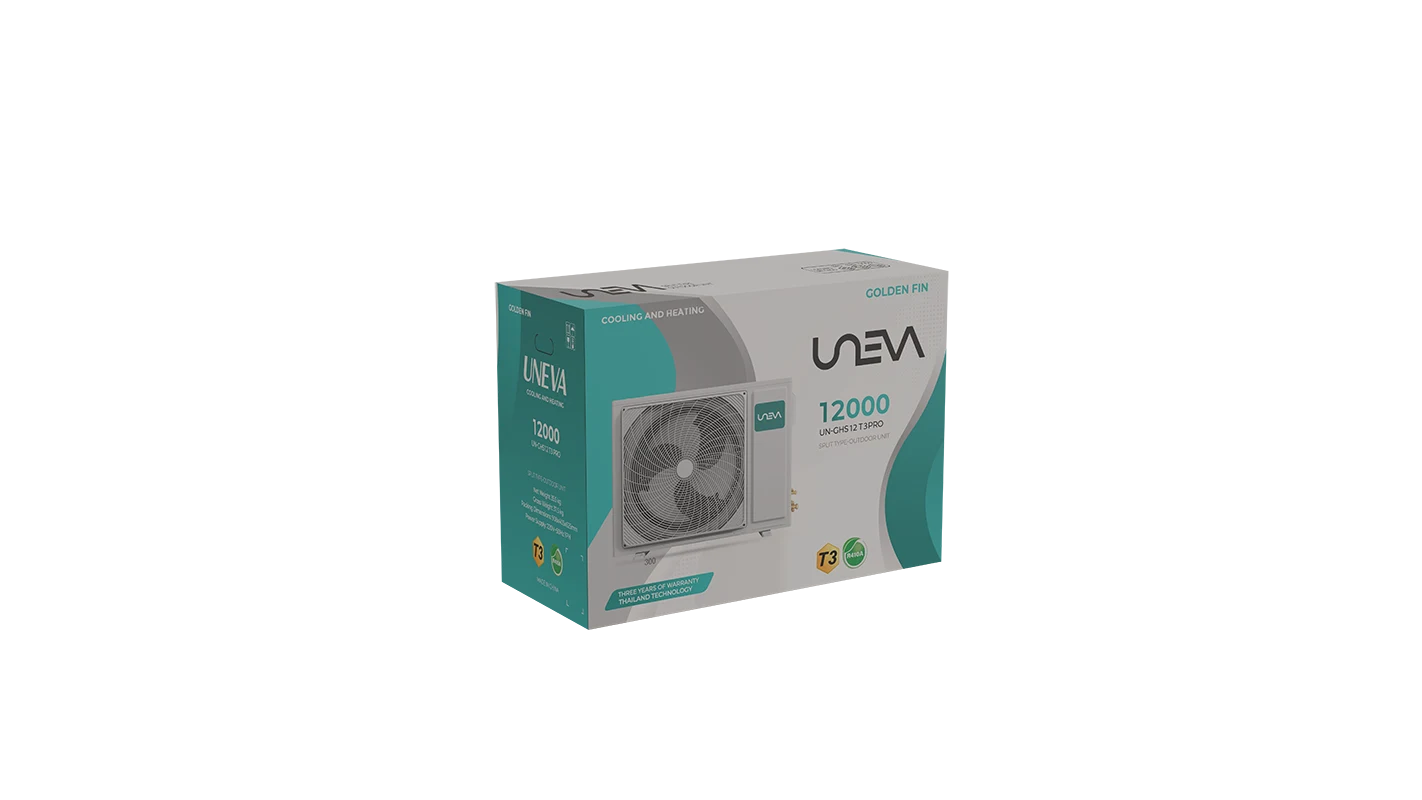 کولر گازی یونیوا سری T4 PRO — جعبه یونیت خارجی