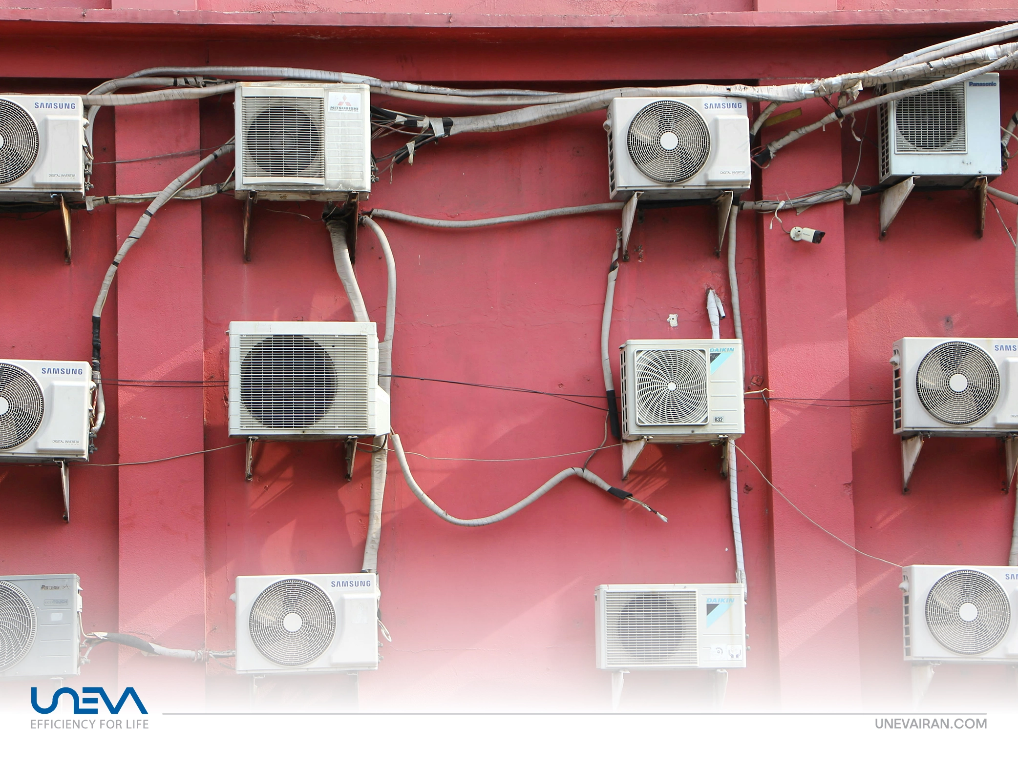 راهنمای جامع انتخاب کولر گازی یونیوا (UNEVA)